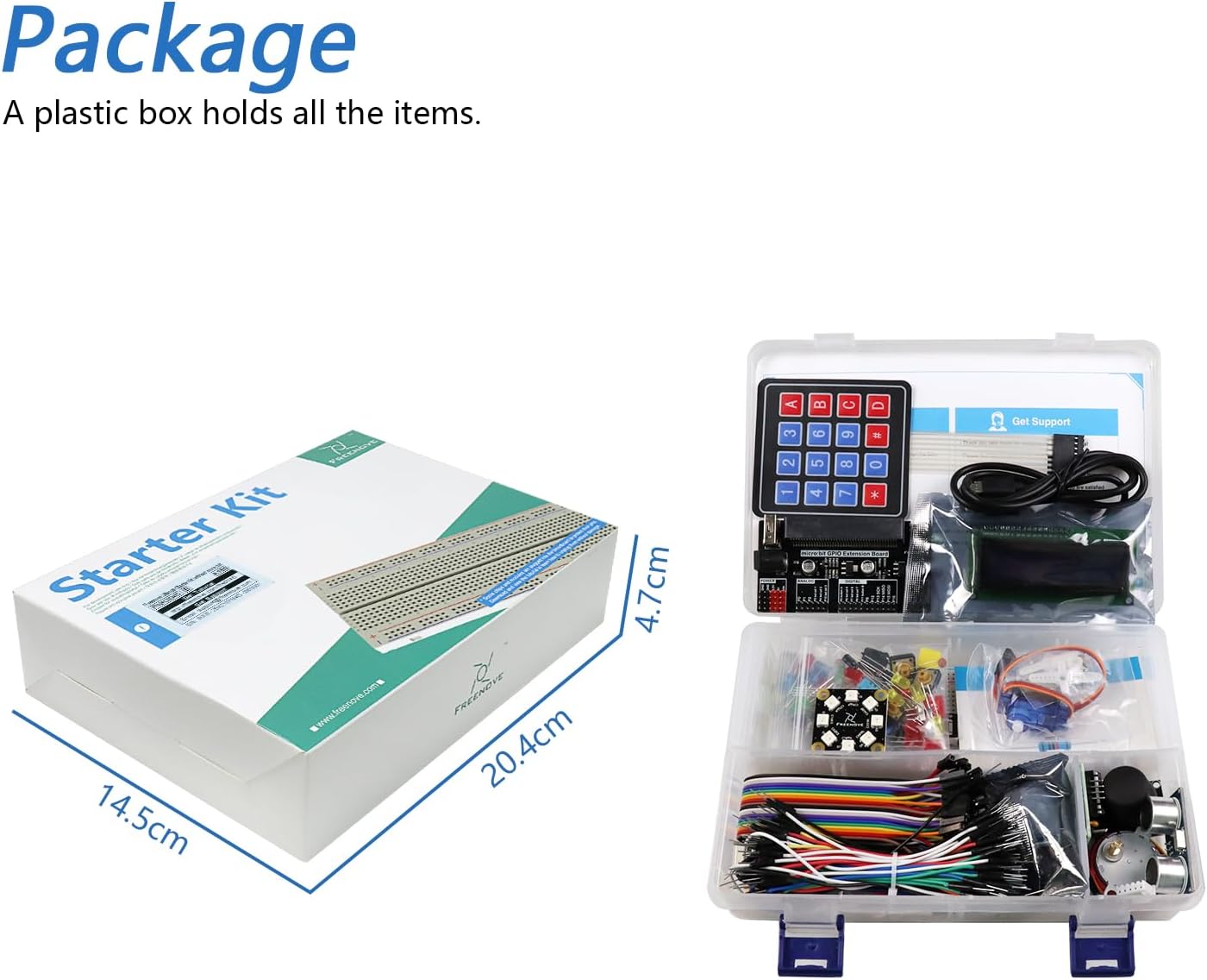 FREENOVE V1 V2), 316-Page 224 44 Ultimate Starter Kit for BBC Micro:bit (Not Included, Works with & Detailed Tutorial