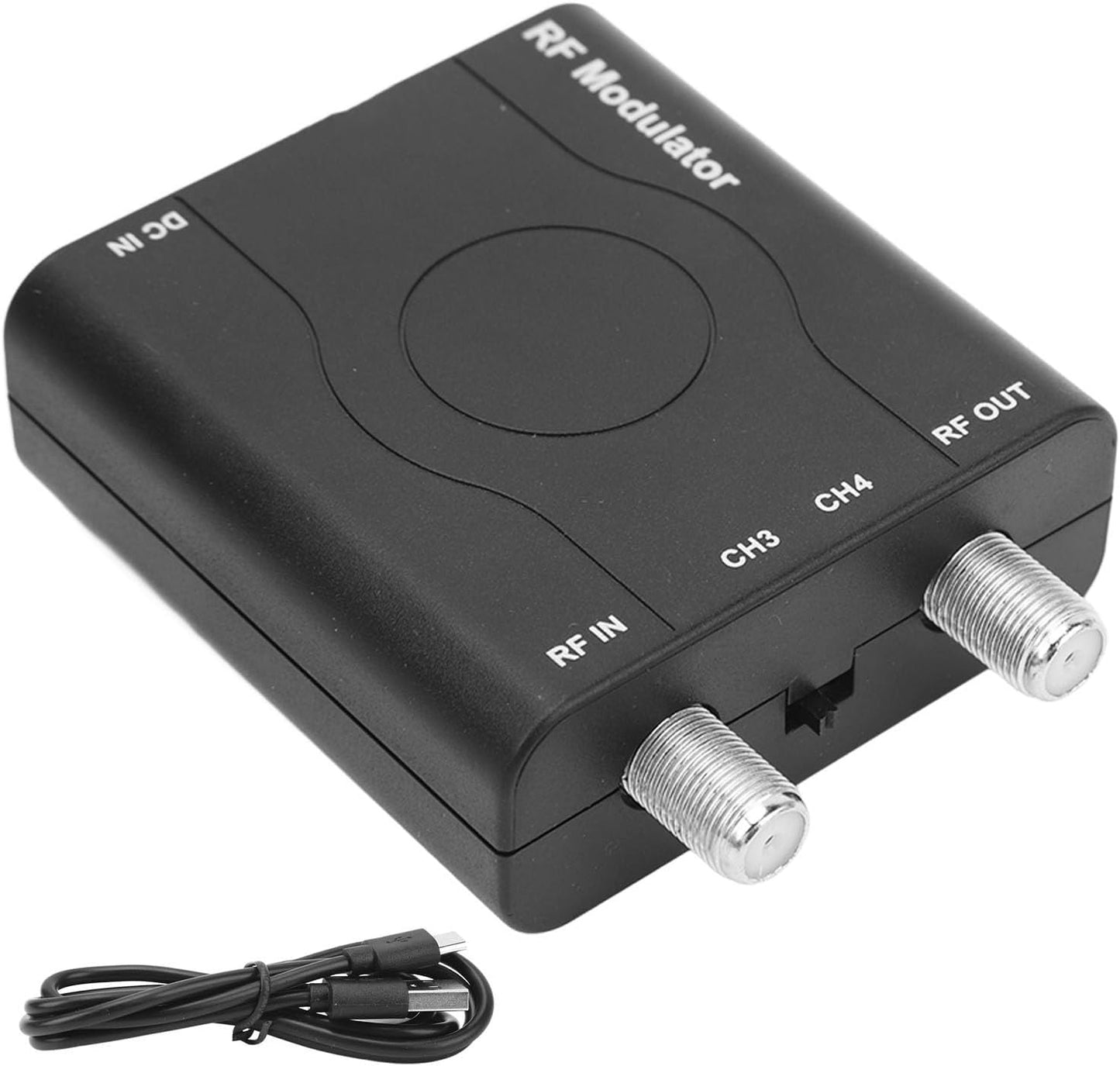 HDM61, FOSA HDMI to RF Modulator, HDMI Coaxial Converter, Supports NTSC Format Output