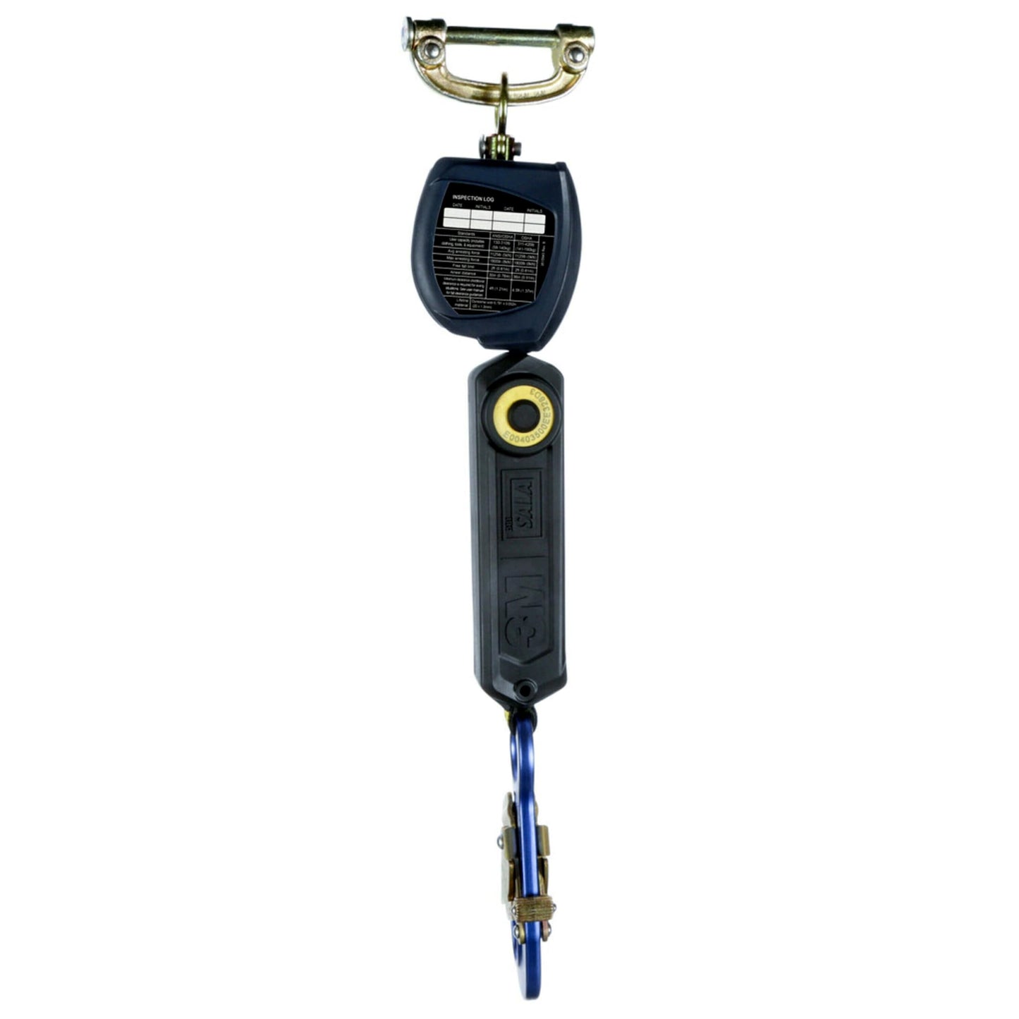 3M™ DBI-SALA® Nano-Lok™ Personal Self-Retracting Lifeline, Web Aluminum Snap Hook, 3100524, 6 ft., Class 1, ANSI