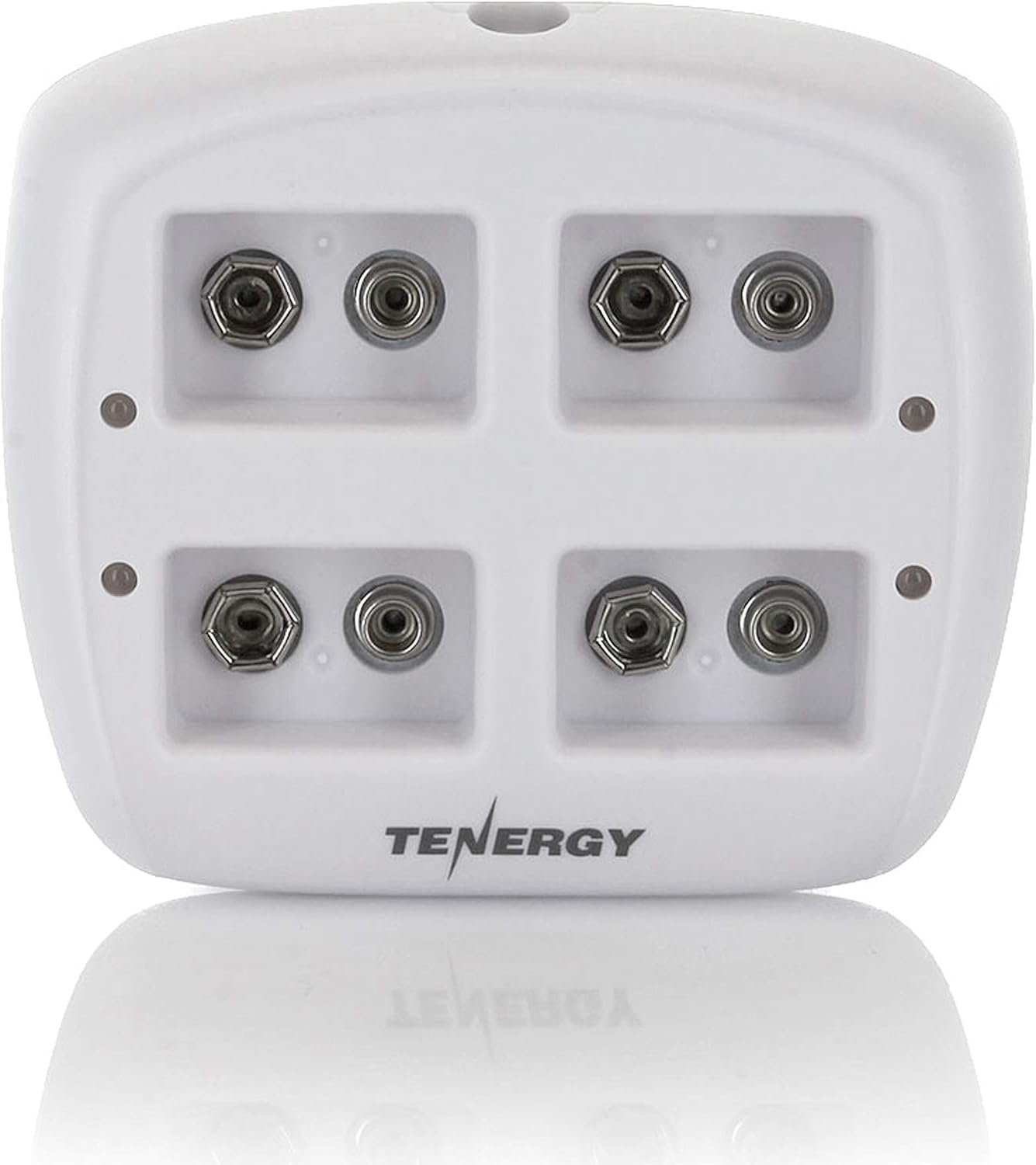 Tenergy TN136 9V 4-Bay 9 Smart Battery Charger for Rechargeable NiMH Volt Batteries