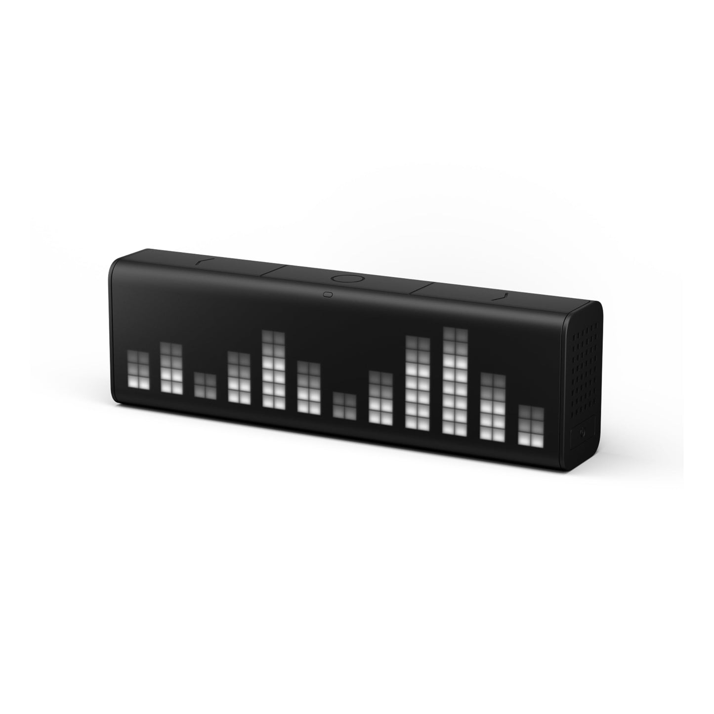 LaMetric TIME Wi-Fi Clock for Smart Home - Social Media Counter - Cinema Lightbox - Digital Alarm Clock with Weather - Retro Pixel Art Bluetooth Speaker with 37x8 LED Display