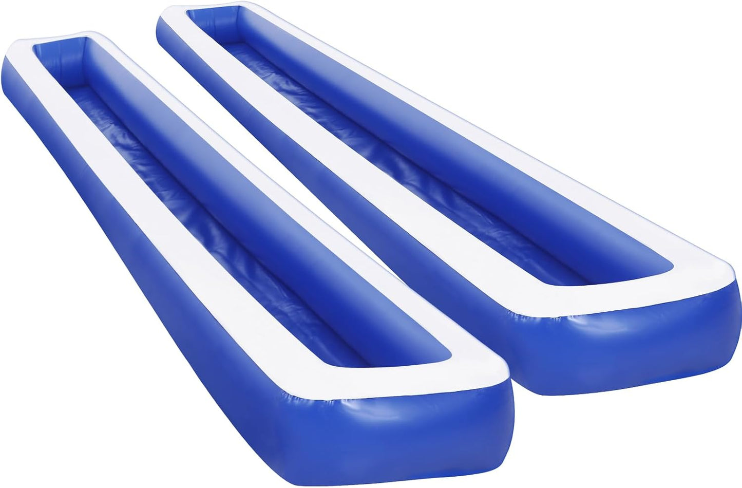 Gemscream 2 10ft Pcs Inflatable Sailing Boat Raceway, Portable Water Racing Lane Track for Kids, Indoor Outdoor Water