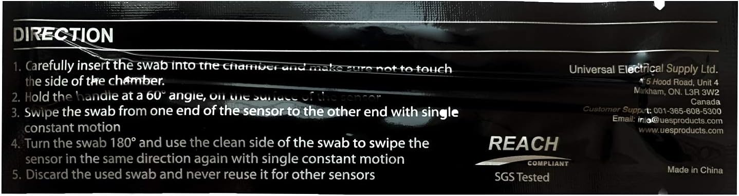 UES DDR15 CMOS (10 APS-C Sensor Cleaning Swabs for Reflex and Mirrorless Digital Camera Compatible with Sony, Nikon