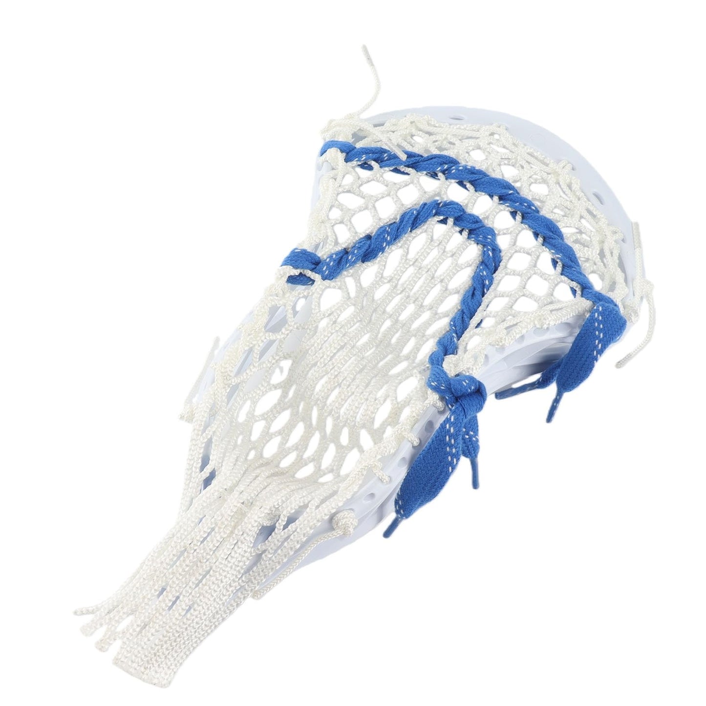 Dioche Lacrosse Head Mesh Strung - Durable Nylon Lacrosse Stick Head for Training & Competition - Easy Installation & Enhanced Control