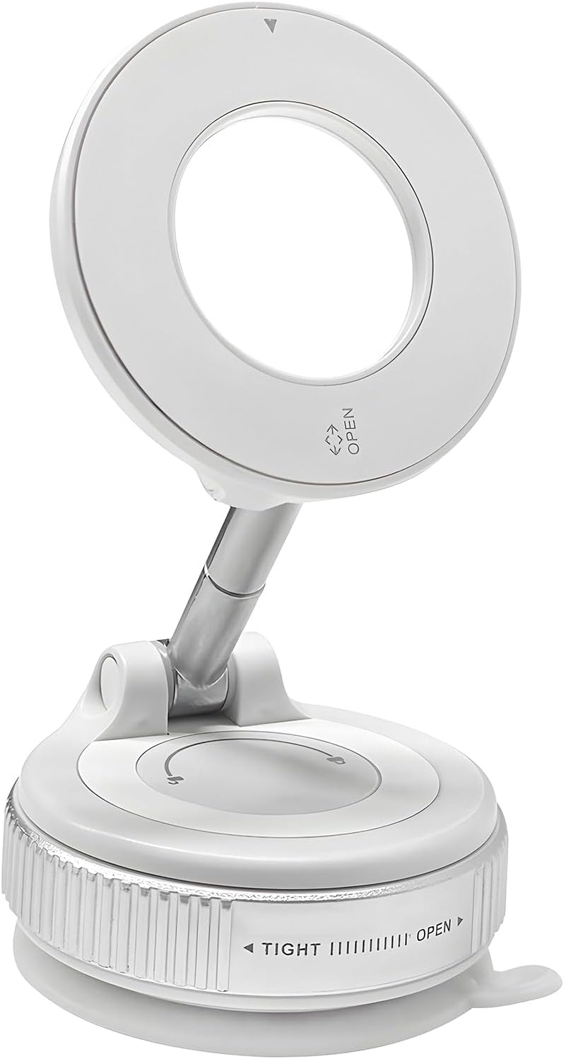 BWBWND 360 Vacuum Magnetic Car Phone Holder, Adjustable Magnetic Vehicle Cellphone Stand Portable Phone Holder