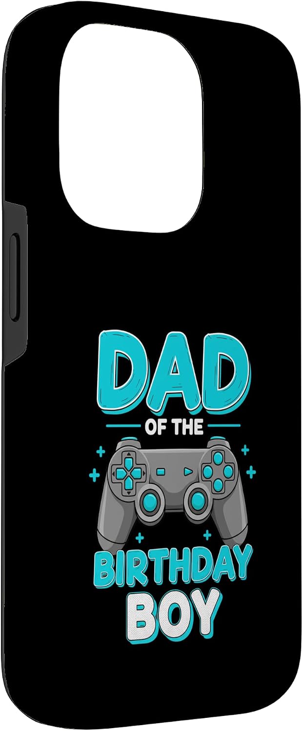 Birthday Gamer Dad 14 Dad of The Birthday Boy Gamer Controller Dad Case for iPhone Pro