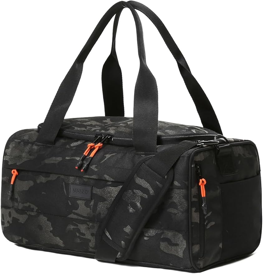 Vooray 22L Boost Duffle Bag – Small Gym Bag for Men and Women, Lightweight Travel Duffel with Shoe Compartment, Durable Sports Tote for Fitness, Training, Overnight Use, and Weekend Trips