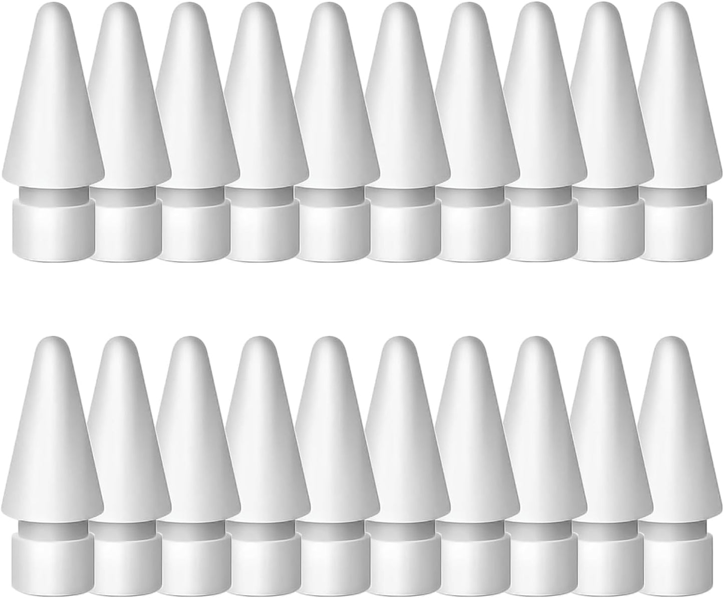 Abiarst 1st/2nd 2/1 (20-Pack) Replacement Tips Compatible with Apple Pencil Gen, Pencil Nibs for iPad Pro Pencil Gen