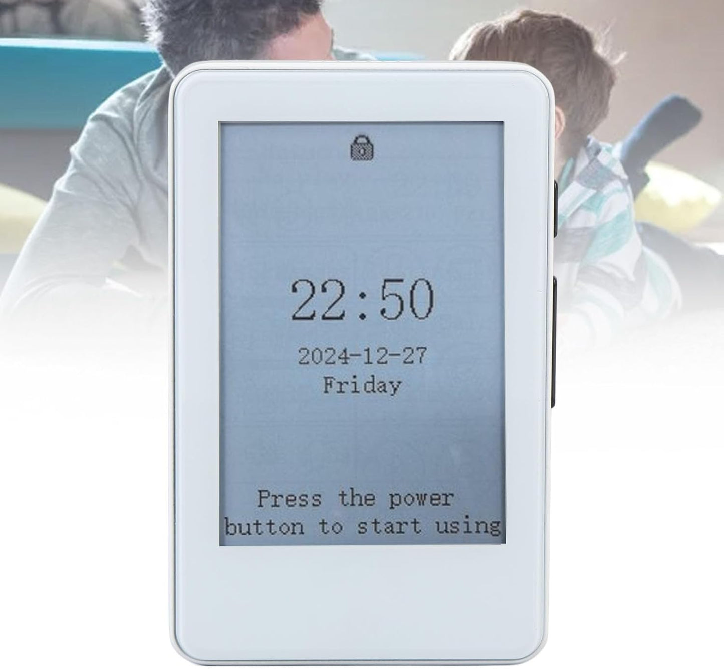 VELATEMOR 2.7 Inch MP3 Ink Screen Book Reader, EInk Display, Portable Electric Reader with Touchscreen, BT Player, Long