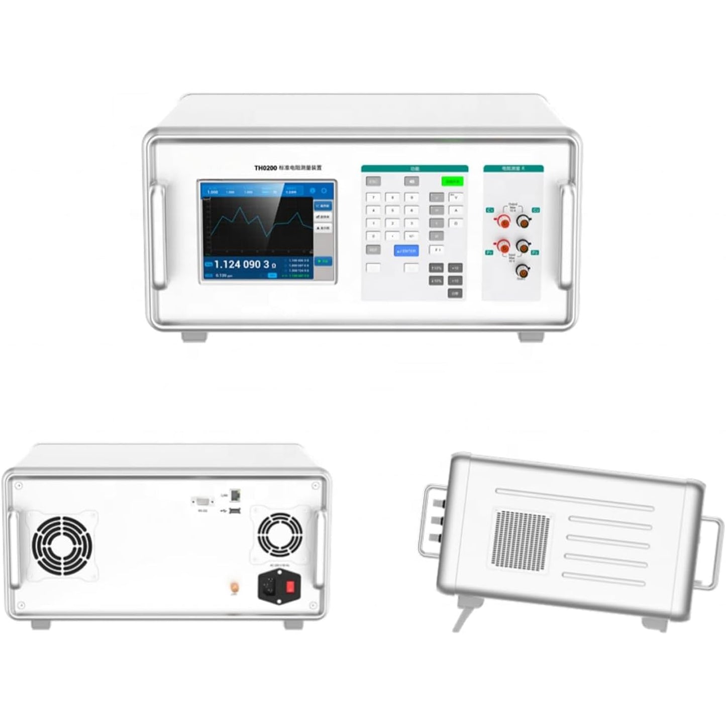 TH0300 High-Precision DC Resistance Tester for Standard Resistance Calibration and Measurement