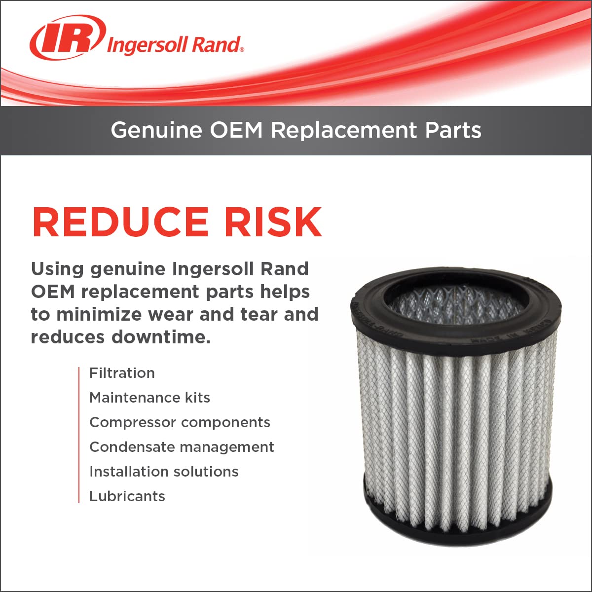 Ingersoll-Rand Ingersoll Rand 23474653 Pressure Switch for Single Phase Compressor