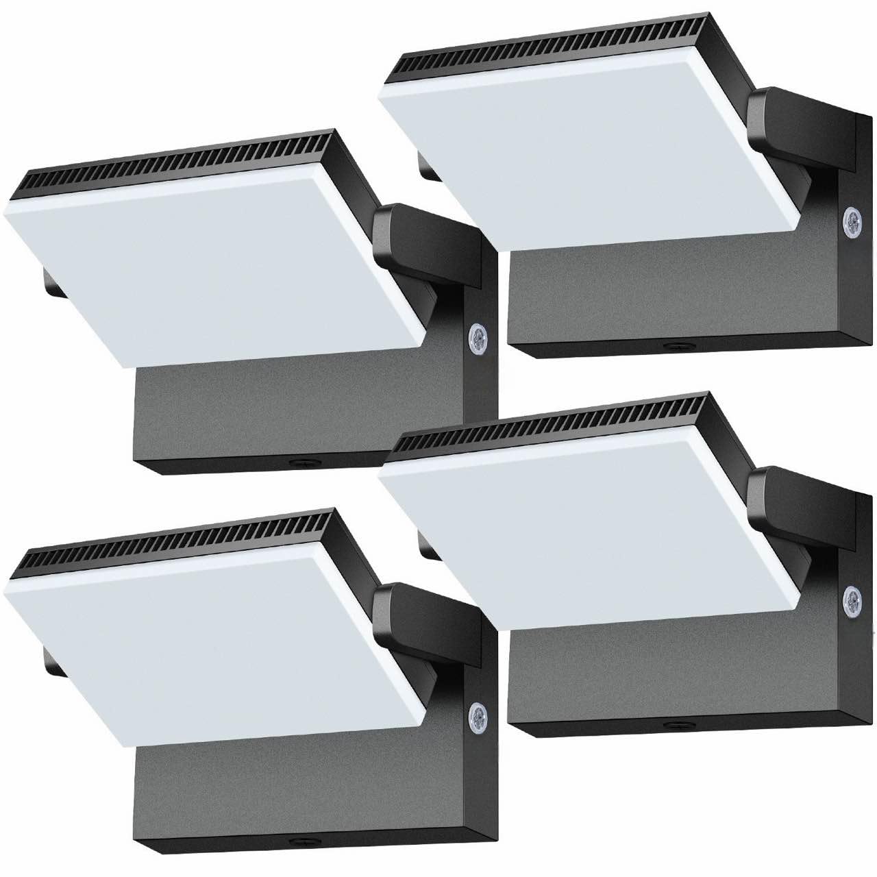 BIRITALO 120W Modern LED Security Flood Light, Dusk to Dawn 360° Rotatable