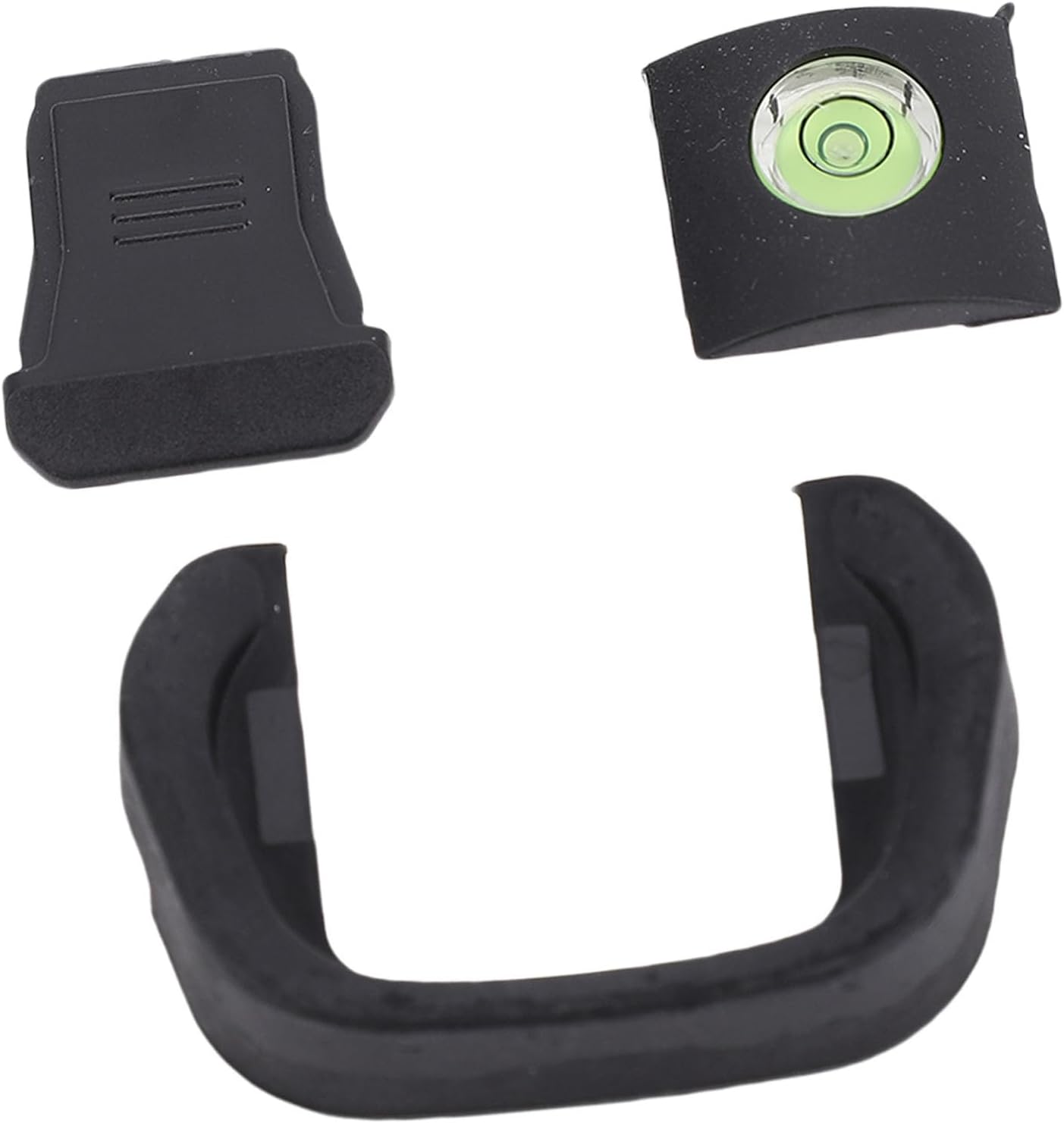 R5 R6 Yunseity Camera Eye Cup Viewfinder, Hot Shoe Cap Level Kit fit for with Bubble Spirit Level, Silicone Material
