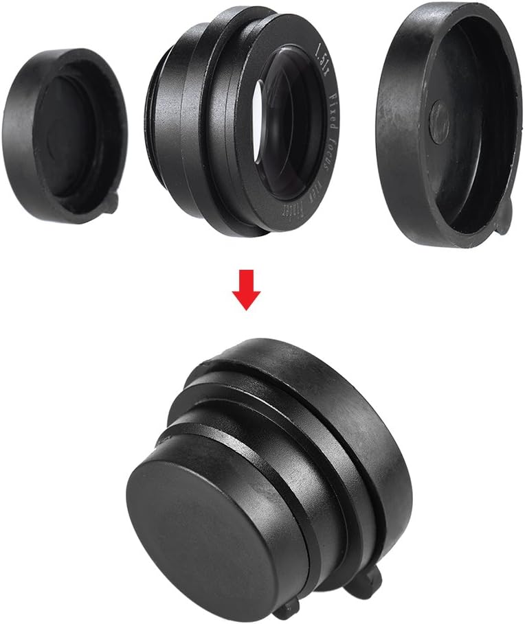 1.51X 2 Viewfinder Eyepiece Magnifier Eyepiece Eyecup Short Sighted Viewfinder Helper for DSLR Cameras, Anti Fog