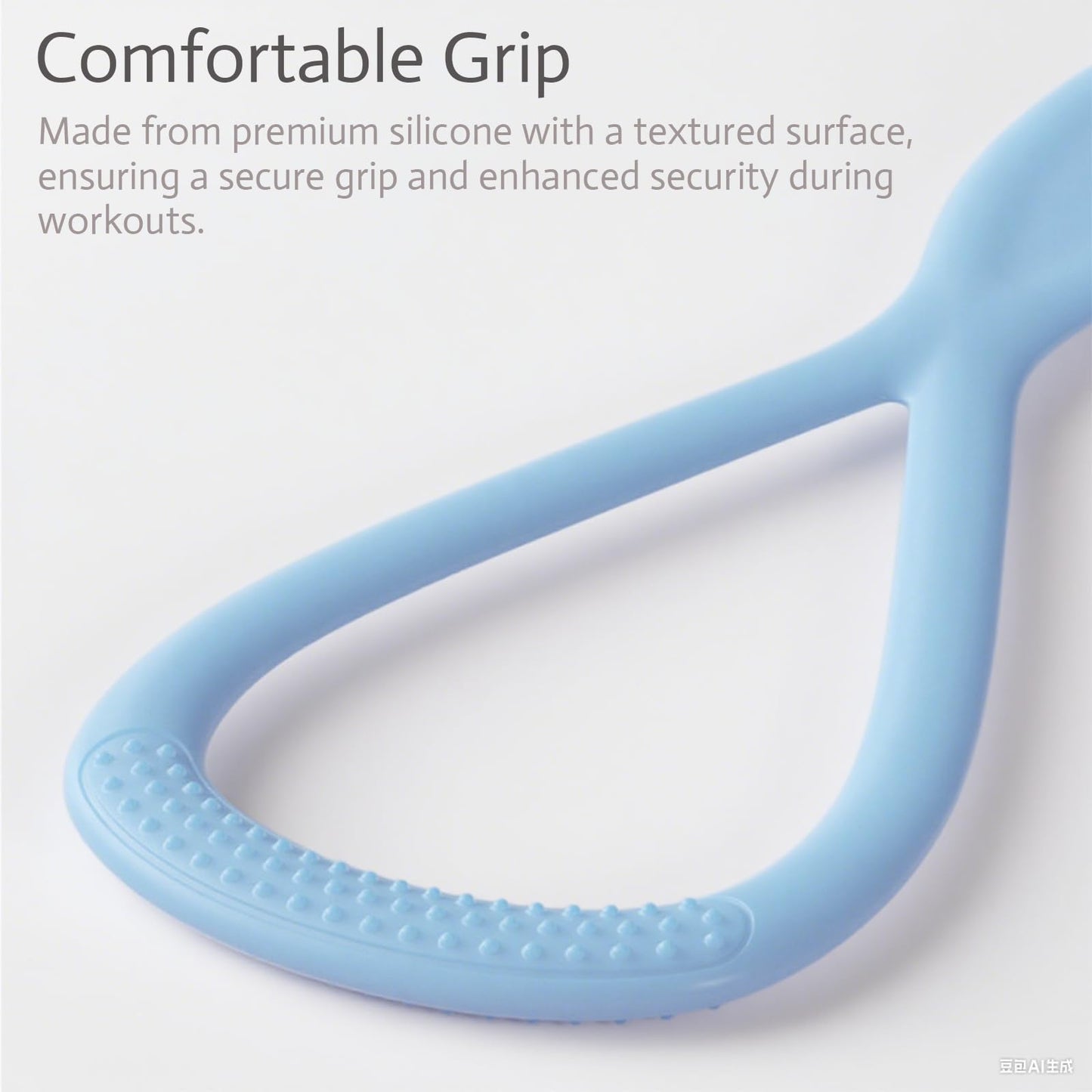 Figure 8 Resistance Bands for Women & Men – 25-Pound Silicone Pull Rope for Leg, Shoulder, Back & Arm Workout, Strength Training, Physical Therapy, Home Gym