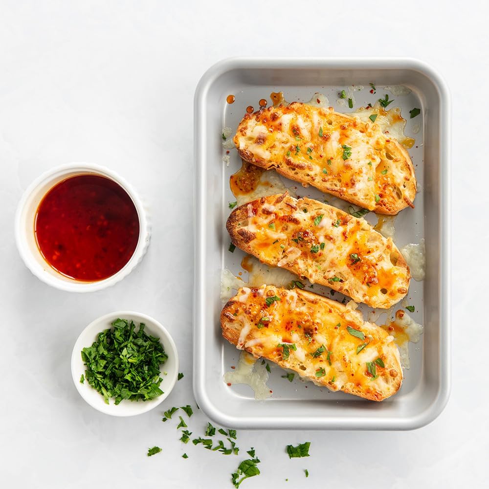 Nordic Ware Brilliant™ Nonstick 3-Pc Baking Set | PFAS-Free & PTFE-Free | Includes Half, Quarter & Eighth Sheets