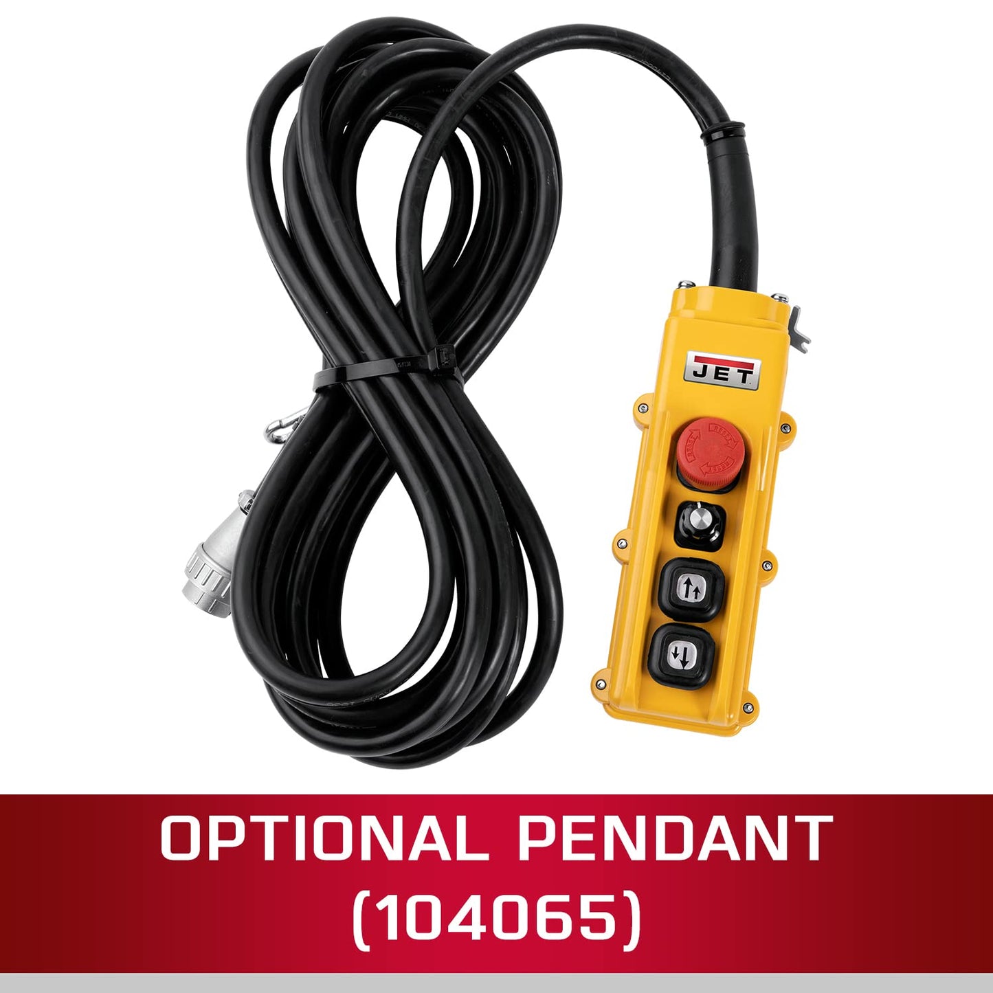 JET Trademaster 2-Ton Electric Chain Hoist, 20' Lift, 120V 1Ph (BLVS200-020)