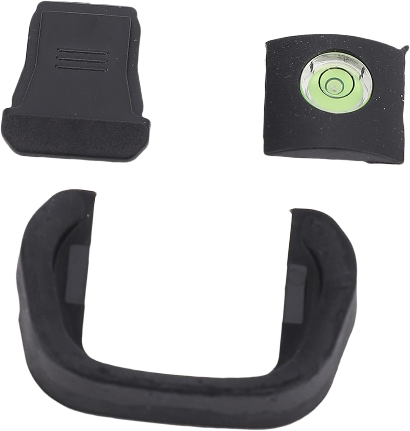 R5 R6 Yunseity Camera Eye Cup Viewfinder, Hot Shoe Cap Level Kit fit for with Bubble Spirit Level, Silicone Material