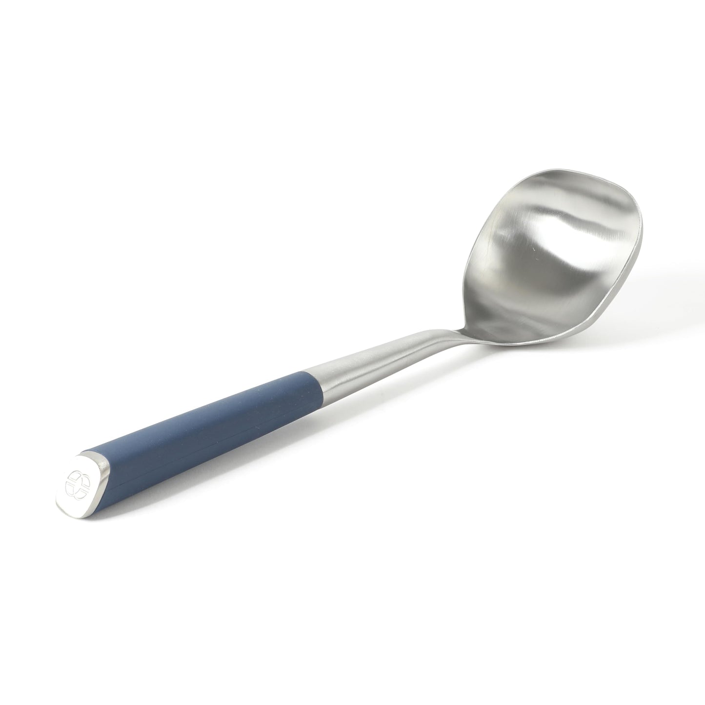 Calphalon Edge Stainless Steel Ladle w/Thermoplatic Rubber - Navy Blue