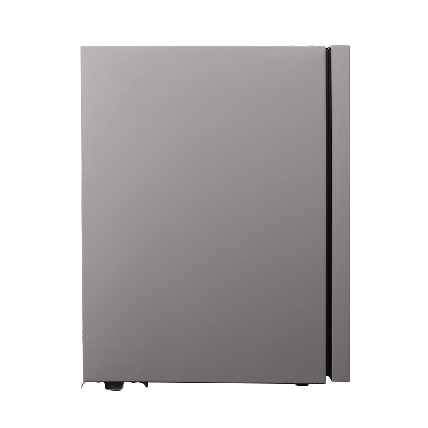 Frigidaire Beverage Fridge Refrigerator with Glass Door, Compact Mini Fridge with Digital Temperature Control Fits 87 Cans or 24 Bottles - 19.29" D x 25" W x 17.51" H, Silver