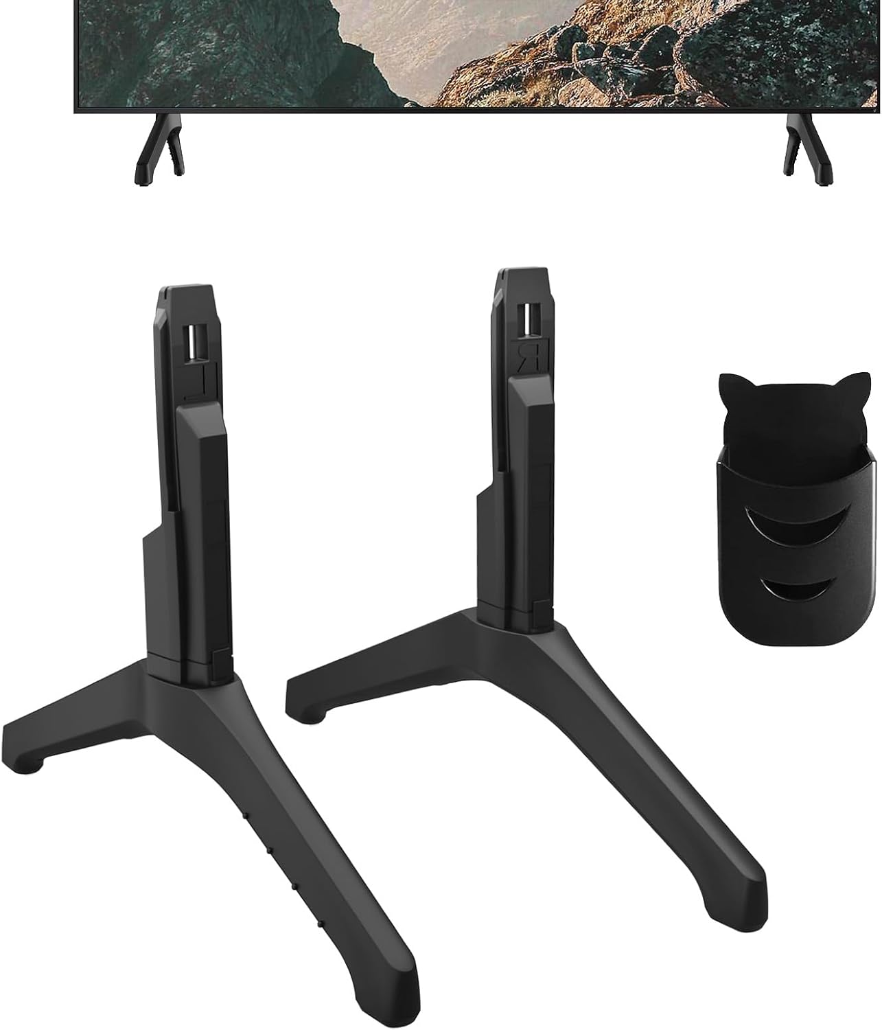 Varghesyla UN50TU7000FXZA UN55TU7000FXZA UN58TU7000FXZA UN50TU7000 UN55TU7000 TV Base Stand for Samsung TV Legs