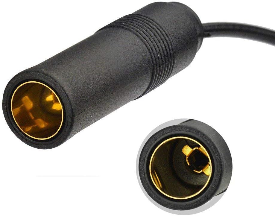 20 BINGFU Car FM AM Radio Antenna Extension Cable feet Cord DIN Plug Connector Coaxial Cable for Vehicle Truck Car