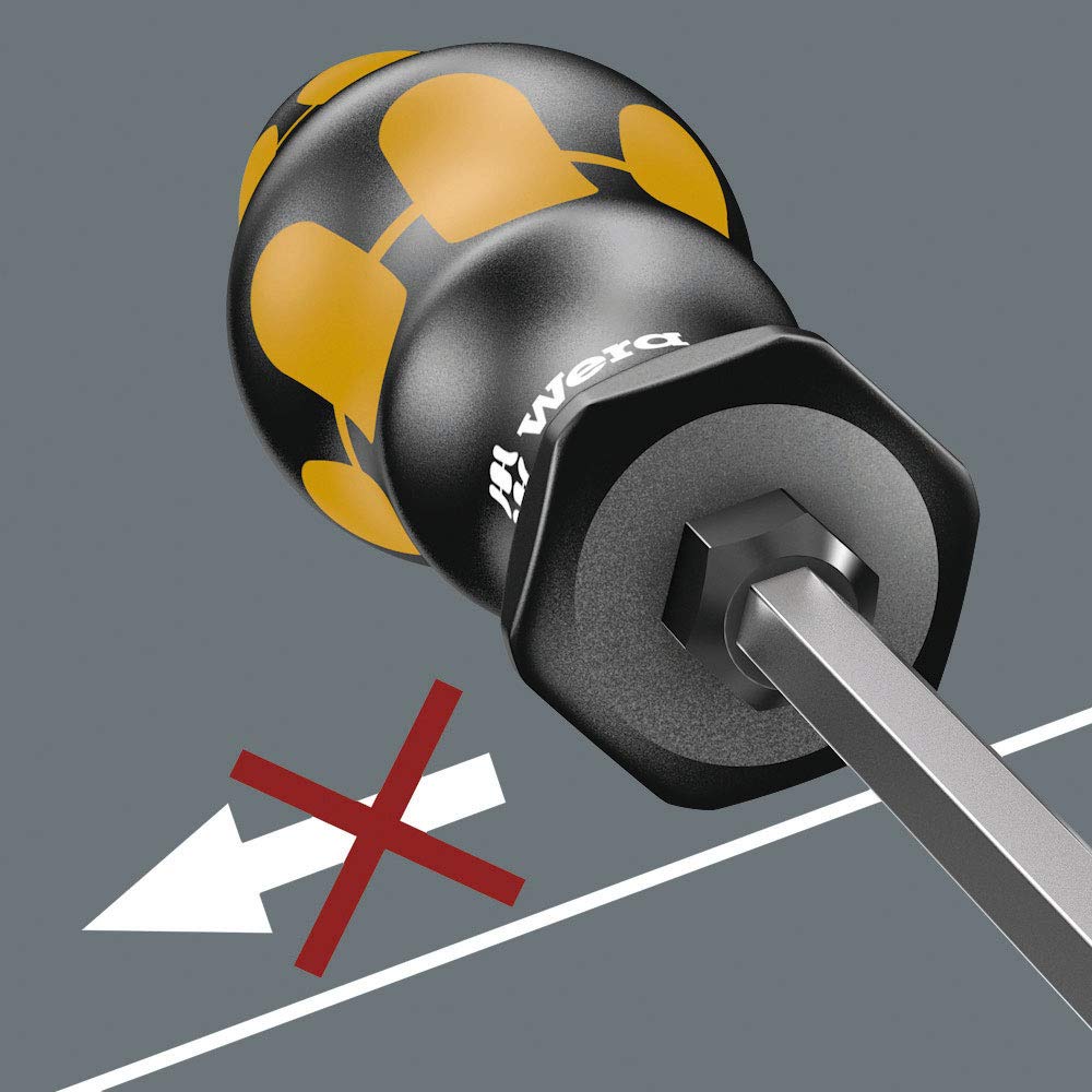 WERA 932 A Screwdriver - Precision Slotted Design, 1 x 5.5 x 100 mm for Optimal Performance