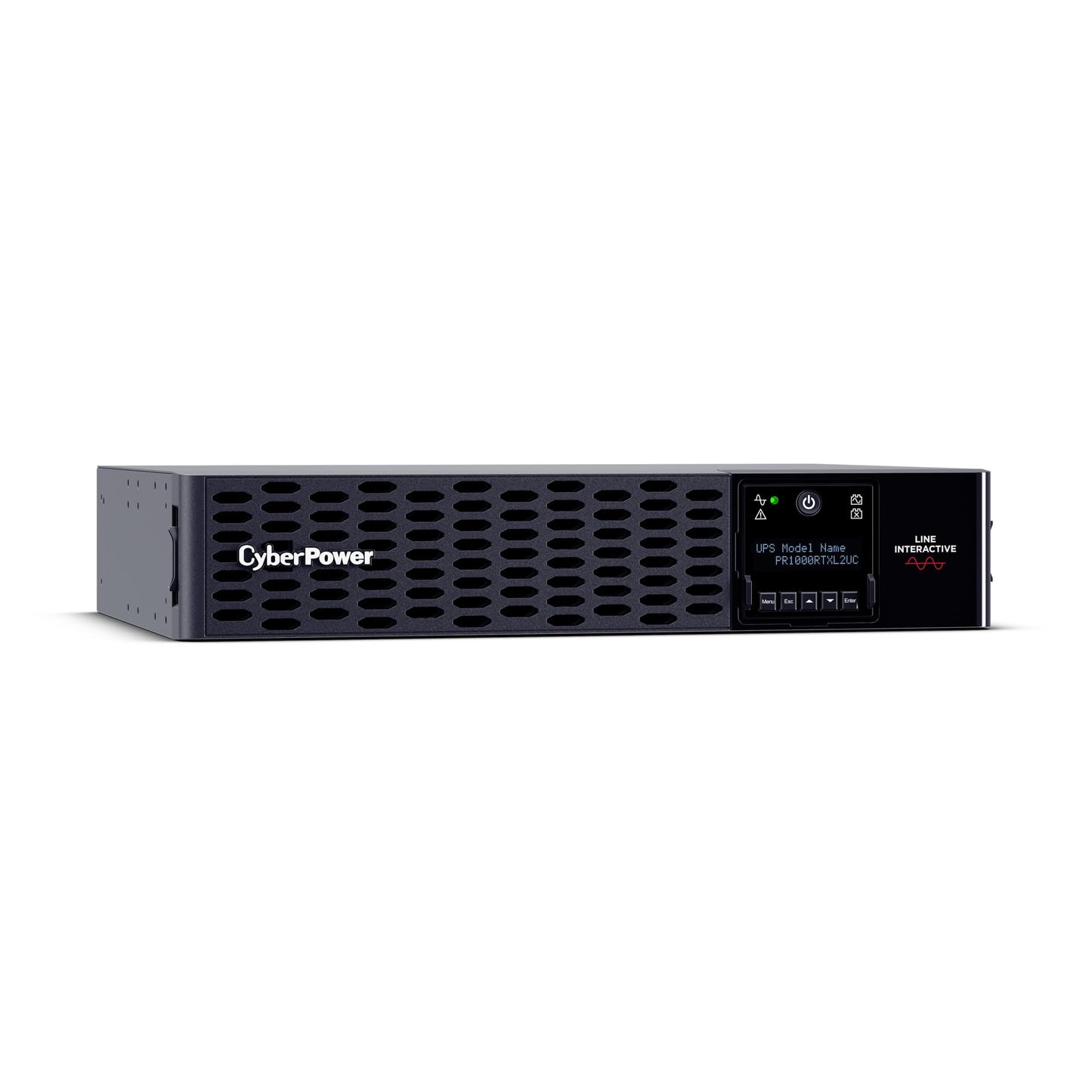 CyberPower PR1000RTXL2UC Smart App Sinewave UPS Battery Backup and Surge Protector, 1000VA/1000W, 8 Outlets, 2U Rack/Tower, AVR, Built-In Cloud Monitoring, EBM Option, UL Certified