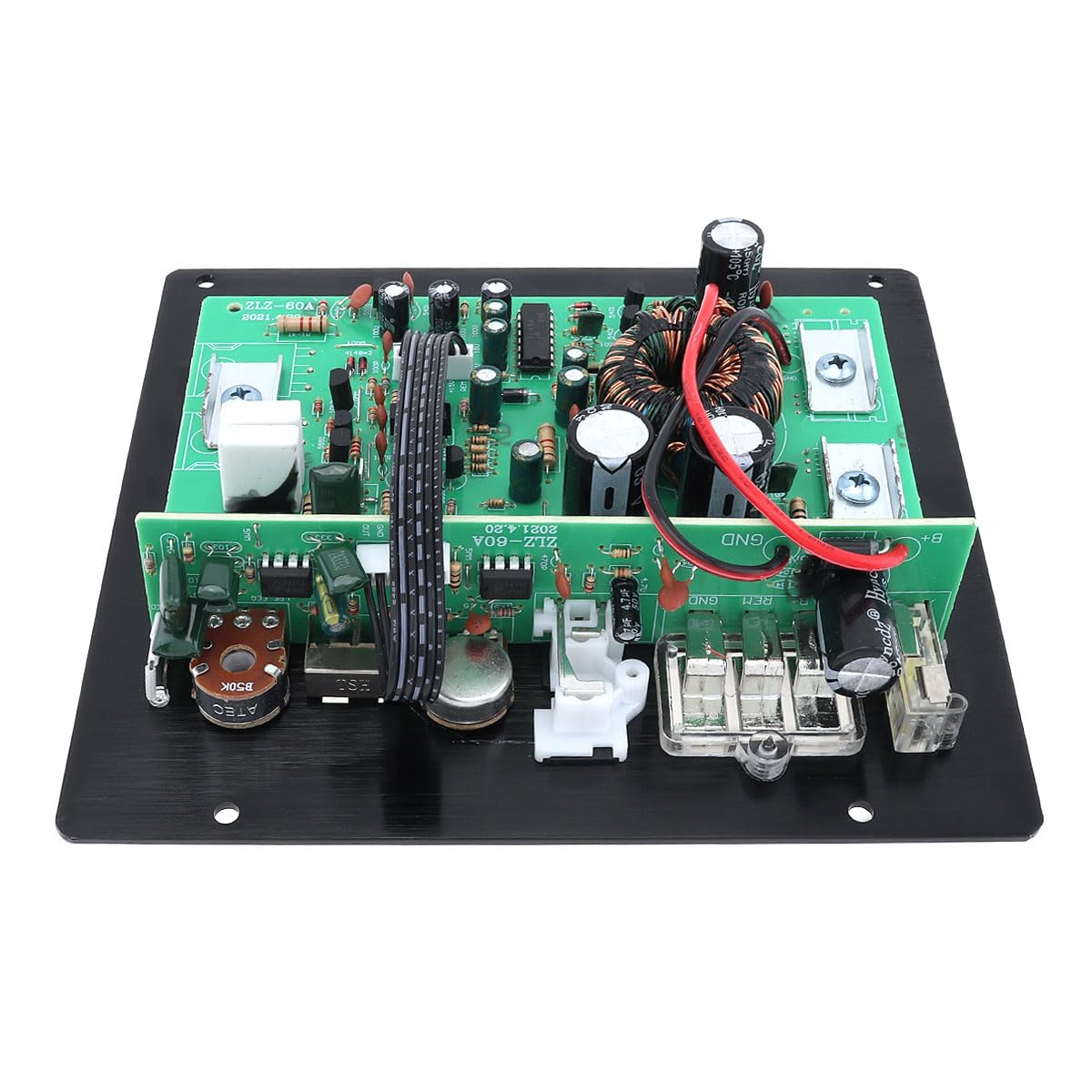 DriSentri 12V 600W Subwoofer Board Bass Module High Power Mono Channel Car Audio Amplifier Board, Powerful Bass Car