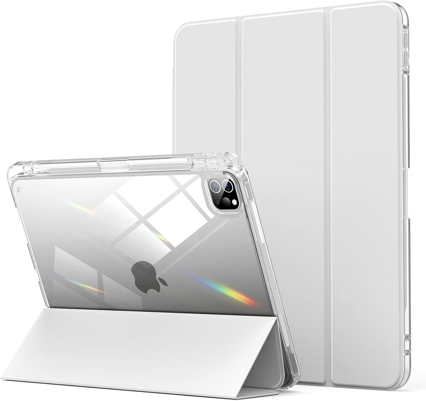 aoub 11 inch 4th/3rd 2022/2021, 11" 2nd 1st 2020 2018 Crystal Case for iPad Pro Generation Hard Clear Back with Pencil
