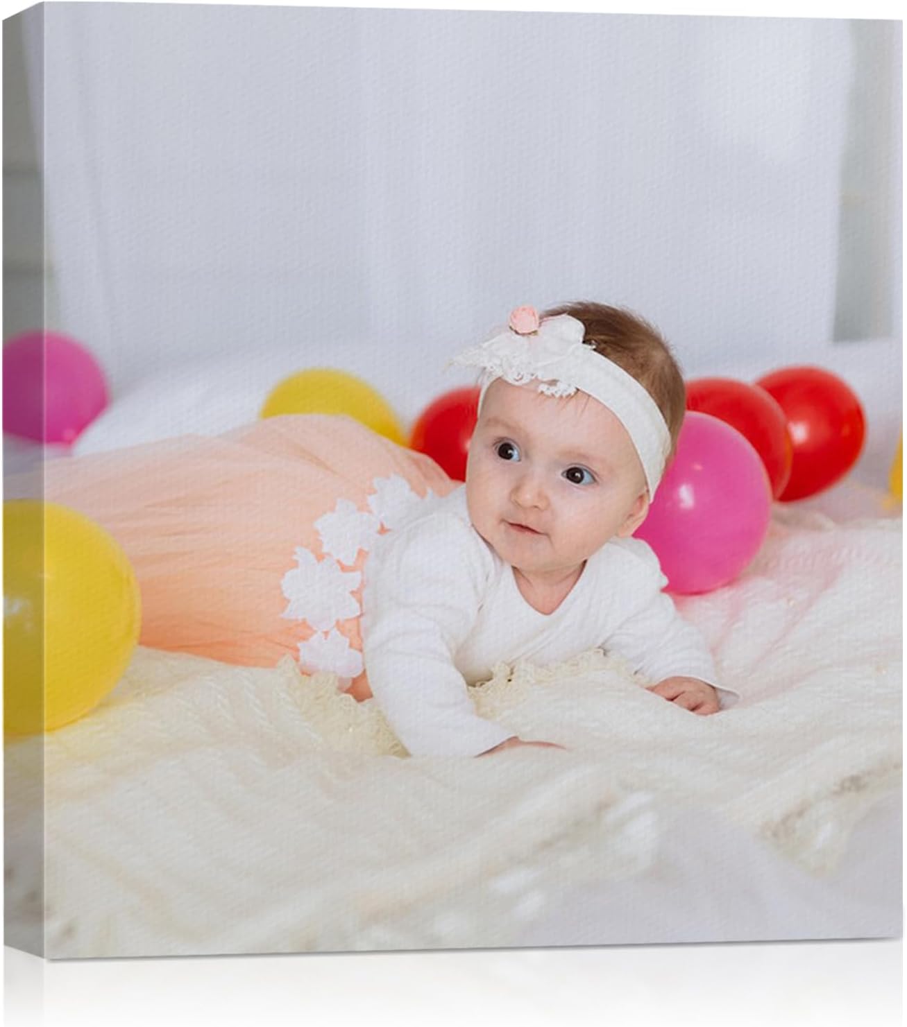 Skiennix Personalized Custom Canvas Wall Art - Unique Photo Prints for Living Room, Bedroom & Gifts