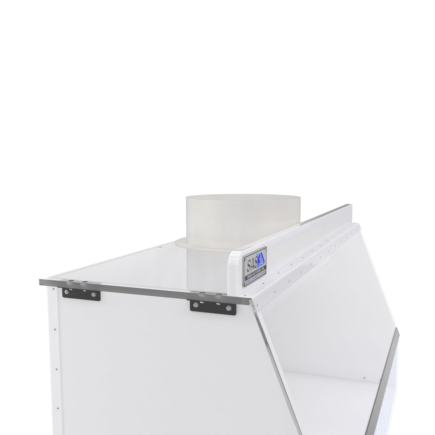 50" Wide Ducted Fume Hood, Exhaust Hood for Laboratory Fume Control, Chemical Fumes, Pharmaceutical Compounding, 3D Printing, and other Fumes/Odors