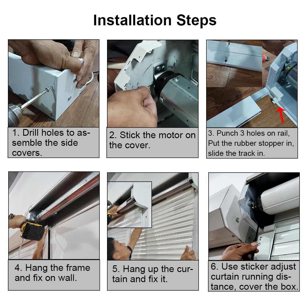 Hurricane Proof Motorized Aluminum Exterior Mount Darkening Roller Shutter Door
