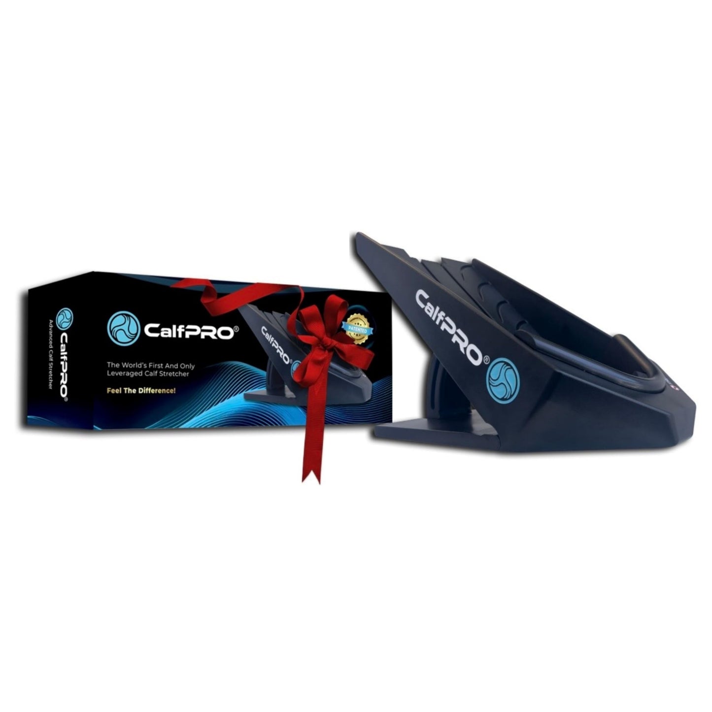 CalfPro Slant Board Calf Stretcher for Plantar Fasciitis & Achilles Tendonitis - Foot Rocker Replacement for Tight Calves, Shin Splints & Heel Pain Relief - Incline Board for Ankle Mobility Training
