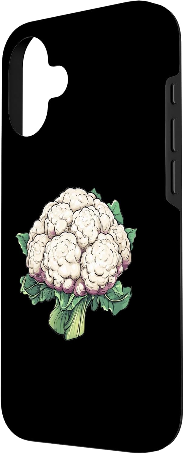 Cauliflower Brassica Oleracea Vegetable Designs 16 iPhone Cauliflower Pop Art Case