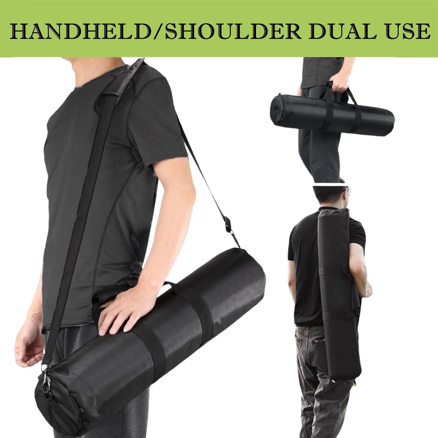 BLIRITEL 31.5 inch (31.5 5.12 Inch) Tripod Carrying Case, Heavy Duty Padded Tripod Bag with Shoulder Strap for Light