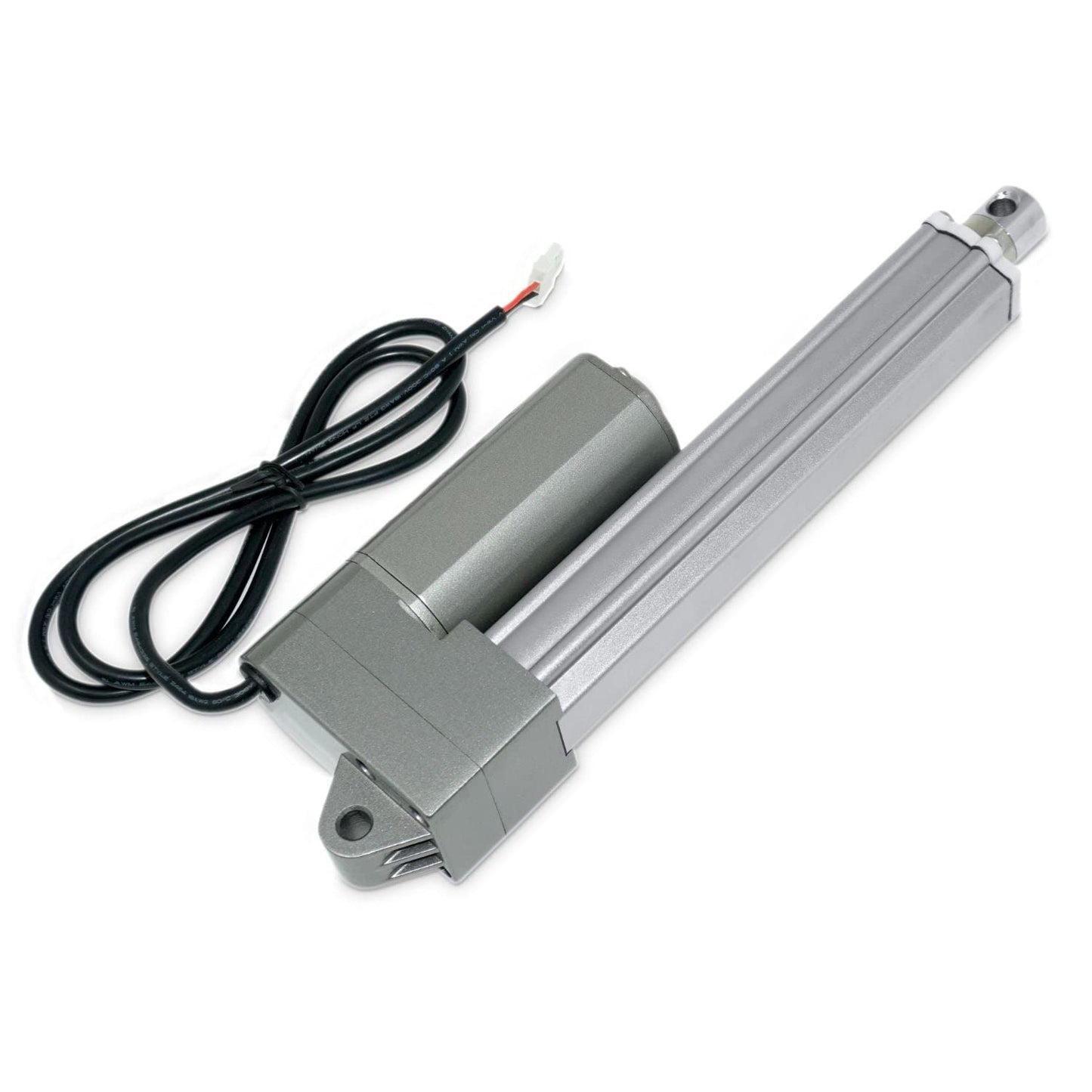 Progressive Automations 12V Industrial Linear Electric Actuator - 6 inches, High Force 330 lbs, Stainless Steel Rod, Brushed DC Motor, Durable Stroke for Marine, Automation, Robotics, PA-09-6-330
