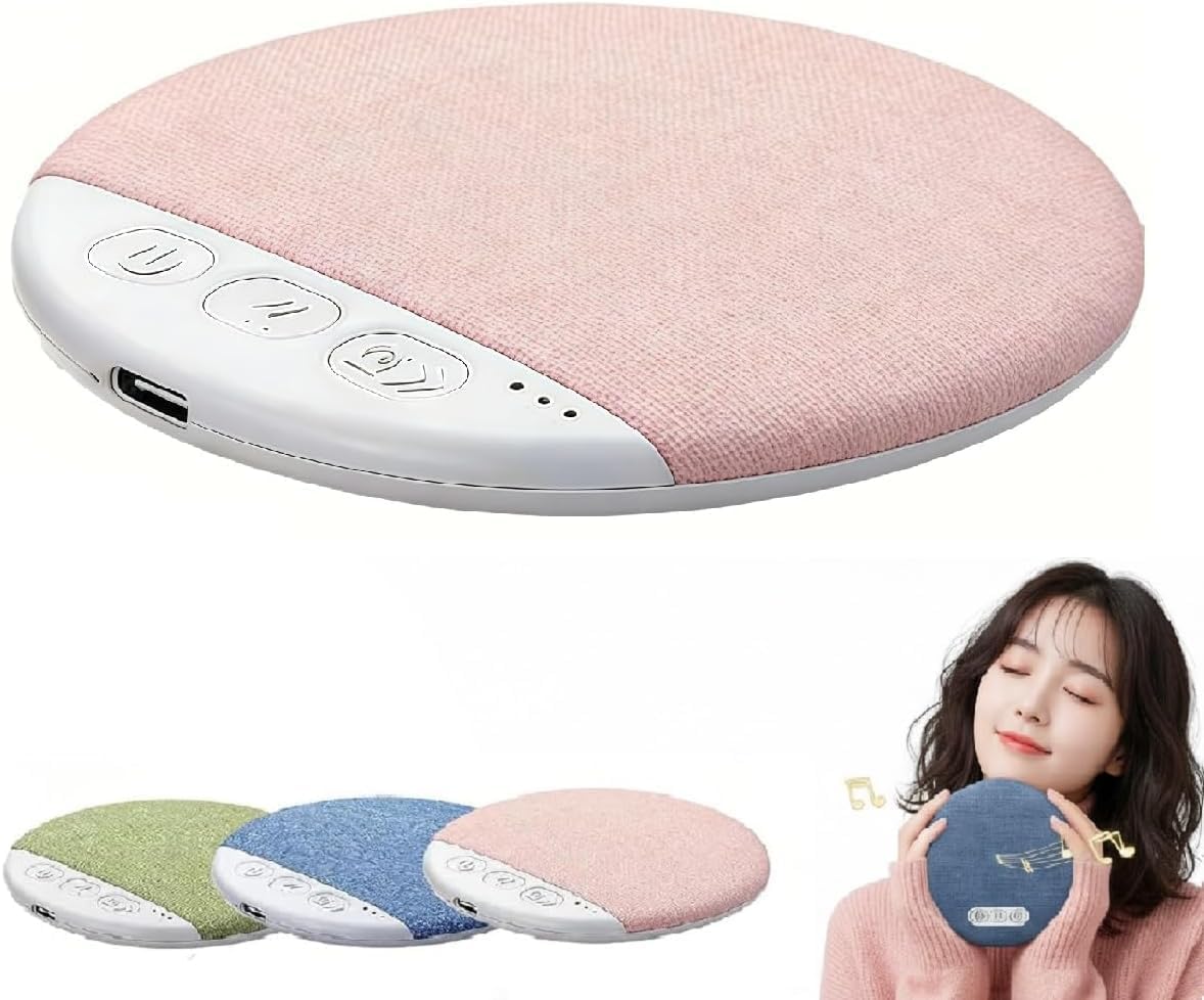 Vimilove 2026 New Sleep Pillow Speaker, Bluetooth Pillow Speaker with White Noise Timer Wireless Sleep Aid with Stereo