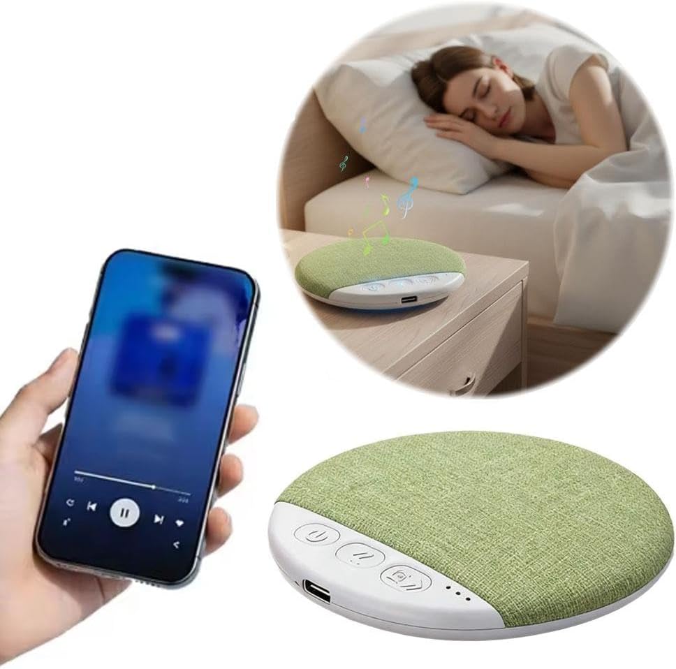 Generic 2026 Bluetooth Sleep Pillow Speaker Wireless Under Pillow Headphones with White Noise Timer, Hi-Fi Stereo Sound