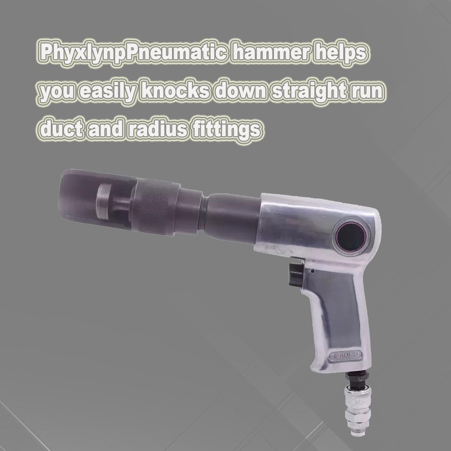 Phyxlyn Pneumatic Pittsburgh Lock Hammer Air Closing Hammer Ducting Duct Seam Closer Sheetmetal Fabrication Tool