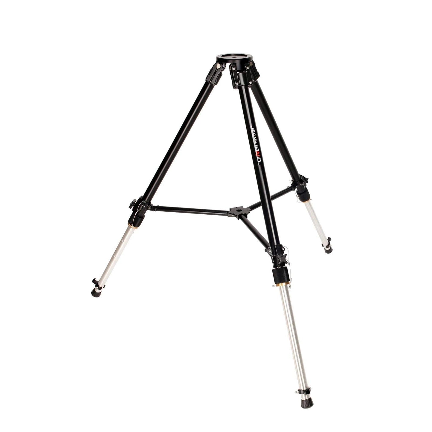 Proaim Gravity Heavy-Duty Camera Tripod Stand - Flat Base for Heavy Camera, Slider, Jib/Crane, Geared Headed & More. Payload up to 250kg / 550lb. (TP-GVTY-01)