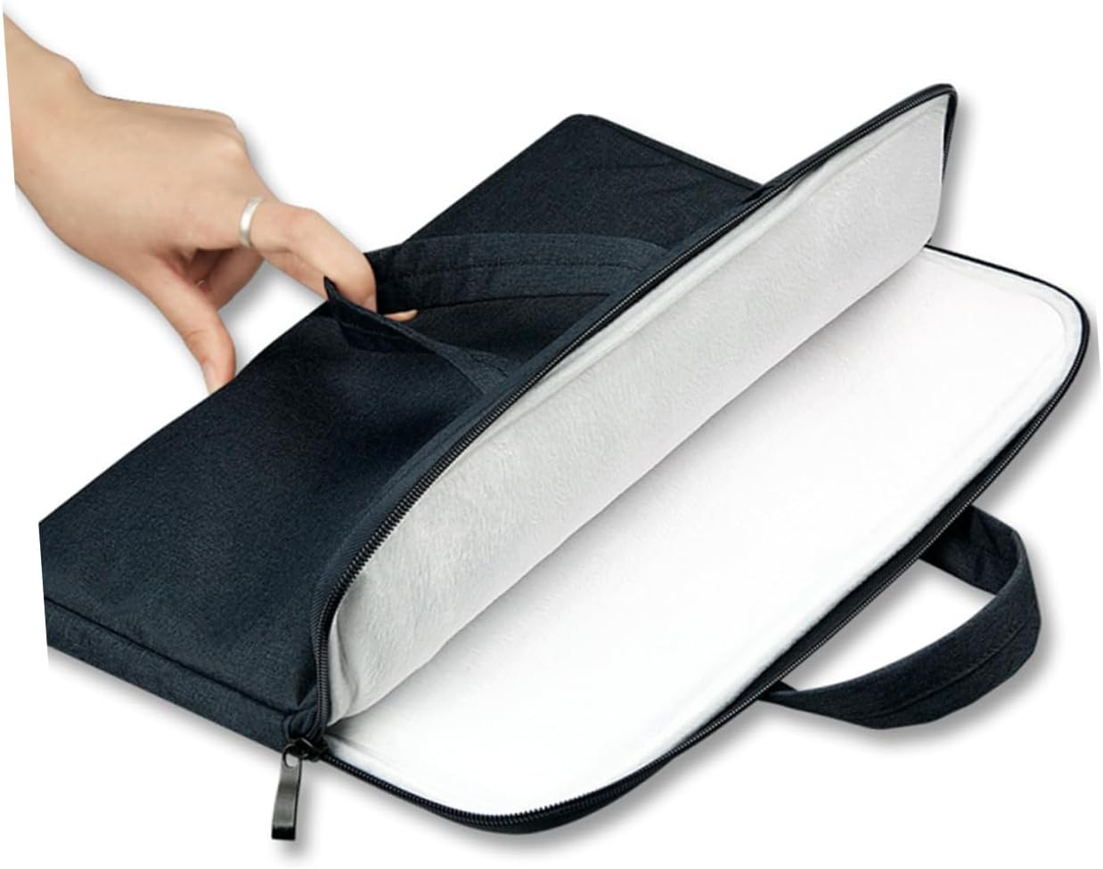 Laptop Bag Women and Men Briefcase Fashion Tote Bag Shockproof Case Laptop Handbag Made of Quality Cloth Prevent