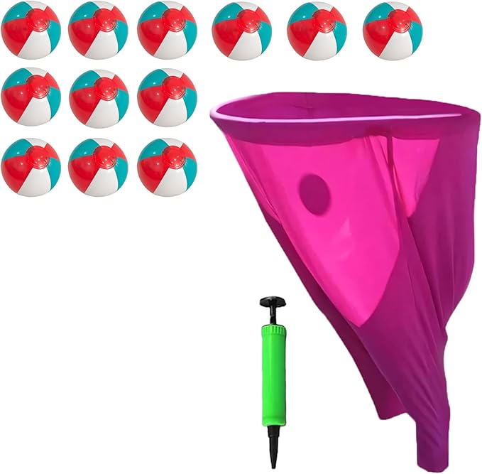 Granny Pants Yard Game, Granny Pants Outdoor Game, YardGames for Adults, with Bouncy Balls and Pump, Field Day Games for Adults, for Birthdays, BBQs, Beach and Backyard Games
