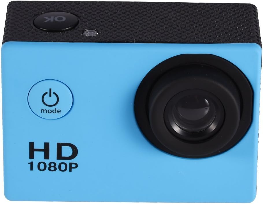 Yosoo Health Gear 30M 90 Sports Action Camera, Underwater Camcorder, Degree Angle Camcorder with Mounting Accessories