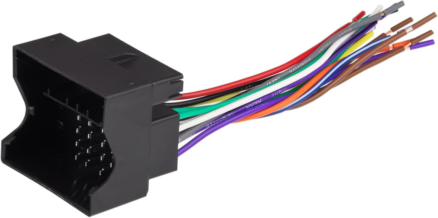 VW03B 2002 Scosche Compatible with Select and up Volkswagen Power/Speaker Connector / Wire Harness for Aftermarket