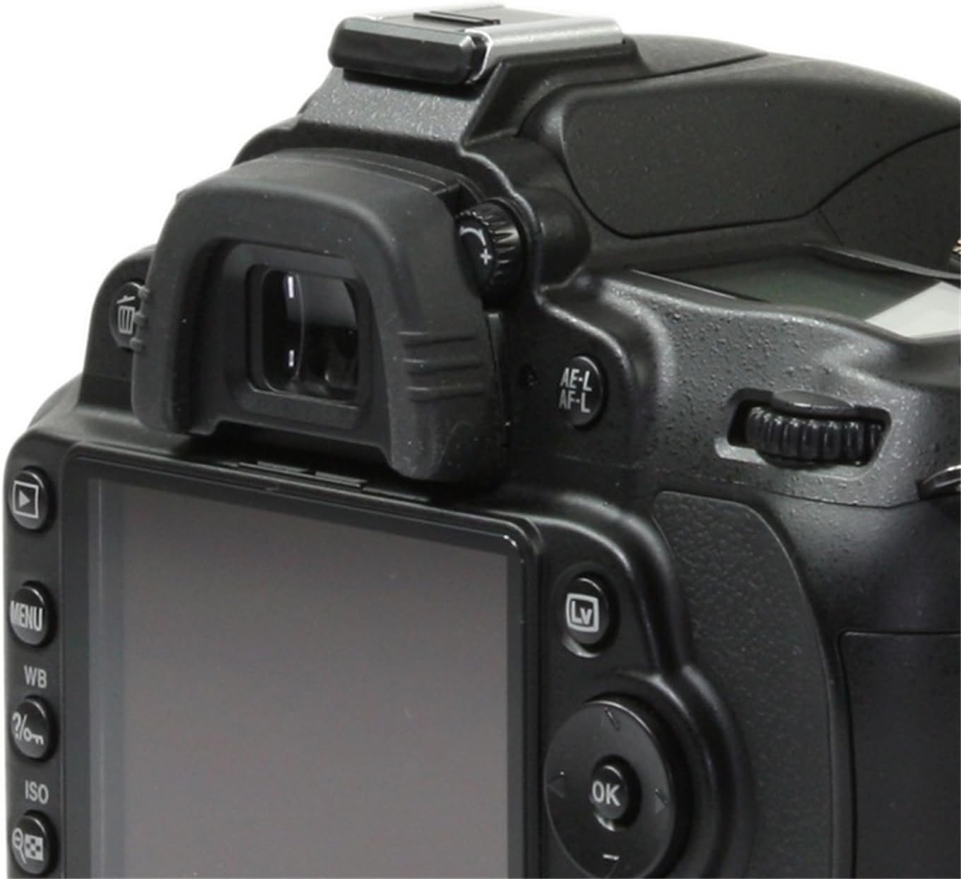 MOUDOAUER 5X D70s/80/D90/D40/D50/D100/D200/D300/D7000 Rubber Extend Camera Eyecup Viewfinder Protector Eye Cup