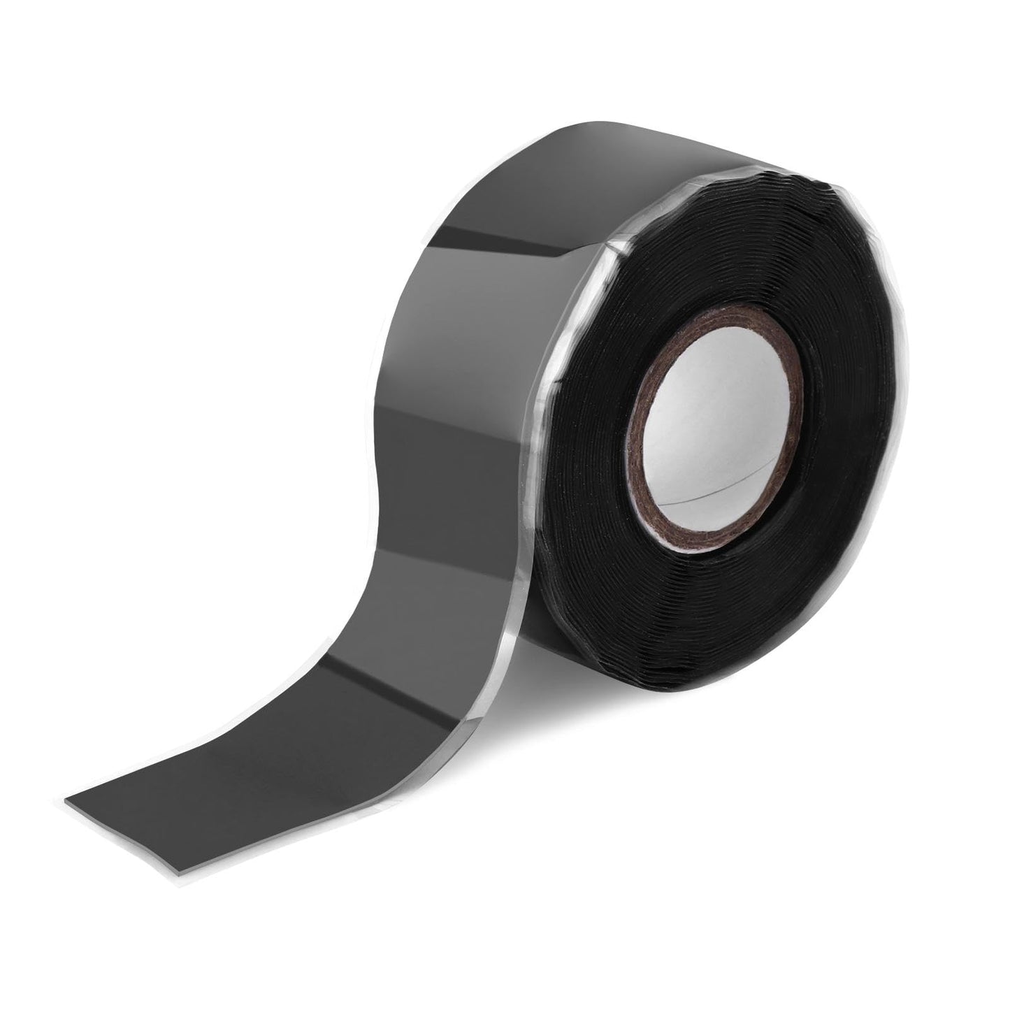 Arivlune Grip Tape - 16.4FT Self Fusing Silicone Tape, Rubber Grip Wrap for Pull Up Bars, Barbells, Dumbbells, Gym Equipment, Bike Handles(Color:Black)