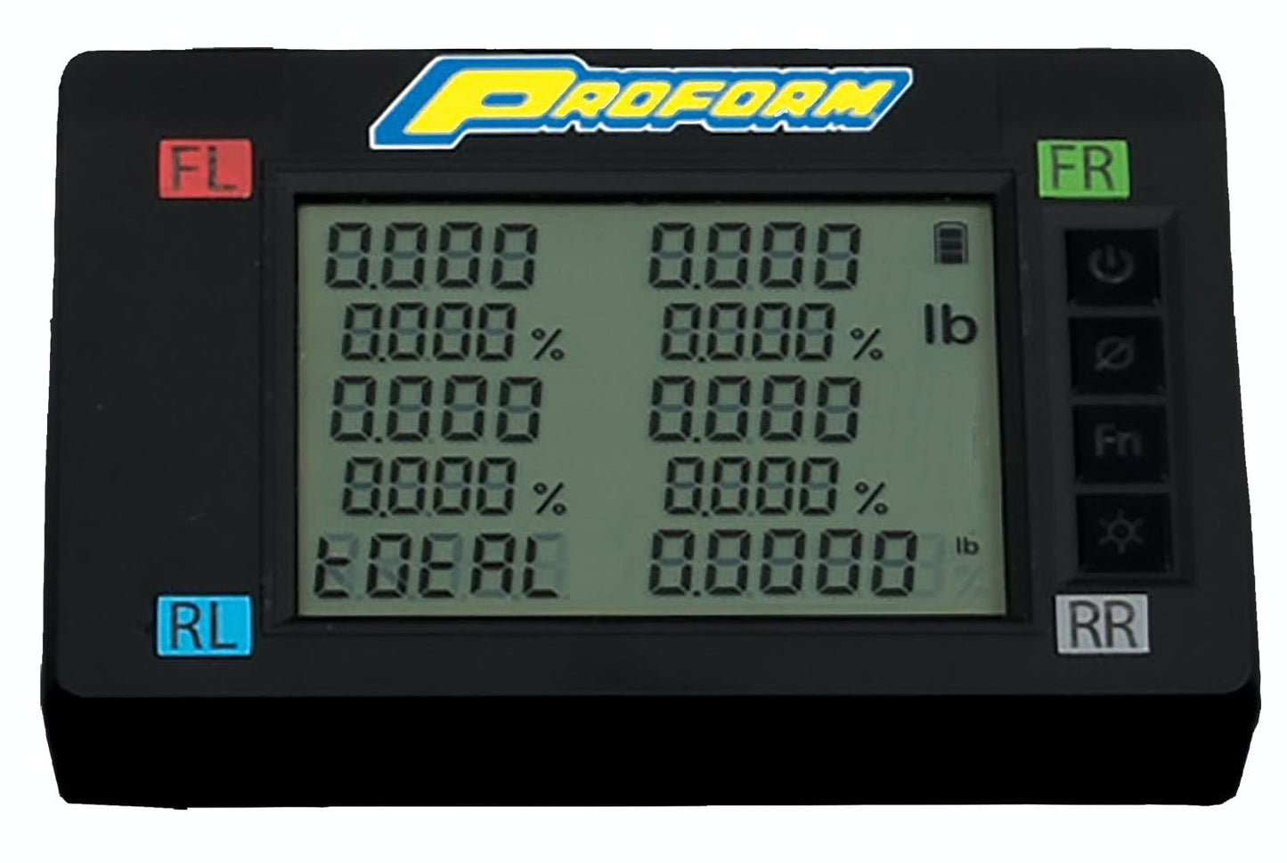 ProForm Vehicle Scale, Slim, Electric, 15 in Square, 1750 Capacity Pad, Wireless, Case/Controller/Pads, Kit (TCI67644)