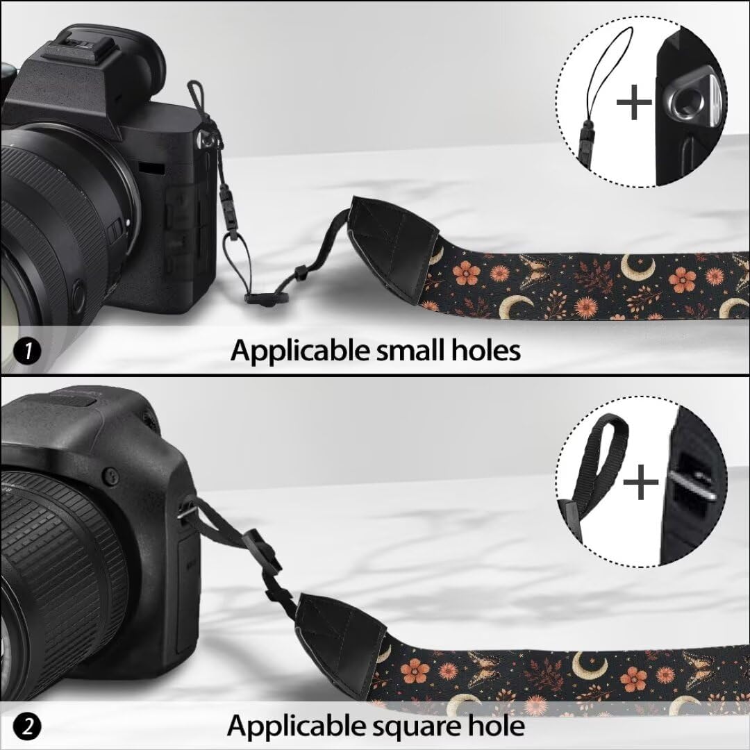 Coldinair Universal Soft Padded Camera Strap - Adjustable Neck & Shoulder for DSLR & Binoculars