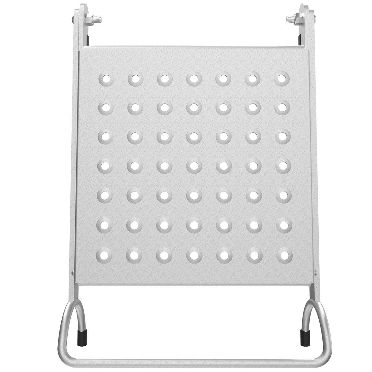 Little Giant Ladders Conquest 2.0 22ft Multi-Position 300lb Fiberglass Ladder Bundle with Aluminum Work Platform Accessory